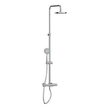JIKA H3337170045711 - Σετ ντους με θερμοστατική μπαταρία MIO σε γυαλιστερό χρώμιο
