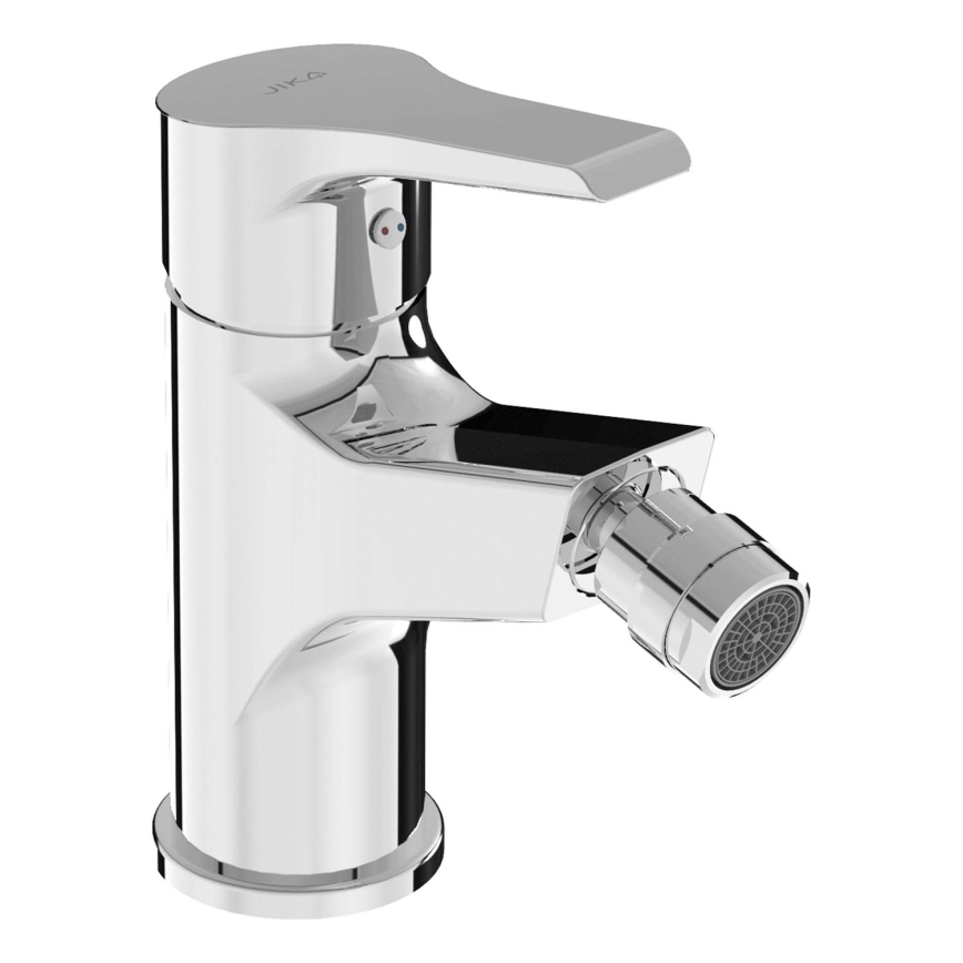 JIKA H3411W10041101 - Μπαταρία μπιντέ CUBE 15,4 εκ. γυαλιστερό χρώμιο