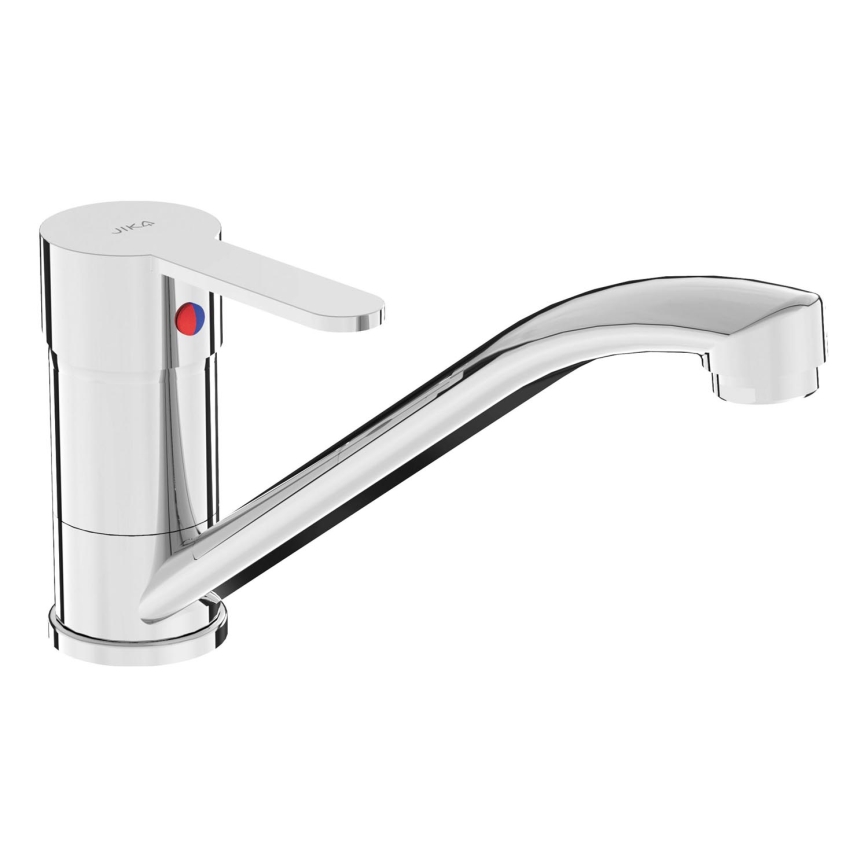 JIKA H3511Z10042301 - Μπαταρία νεροχύτη LYRA 21 εκ. γυαλιστερό χρώμιο