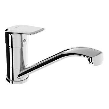 JIKA H3512E10042301 - Μπαταρία νεροχύτη LYRA 21 εκ. γυαλιστερό χρώμιο