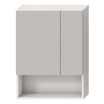 JIKA H4532410383041 - Καθρέφτης μπάνιου με ράφι LYRA 80x60 cm λευκό