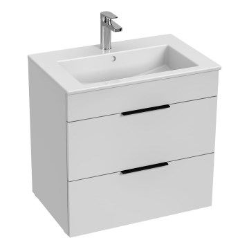 JIKA H4536021763001 - Ντουλάπι μπάνιου με νιπτήρα CUBE 60,7x65 cm λευκό
