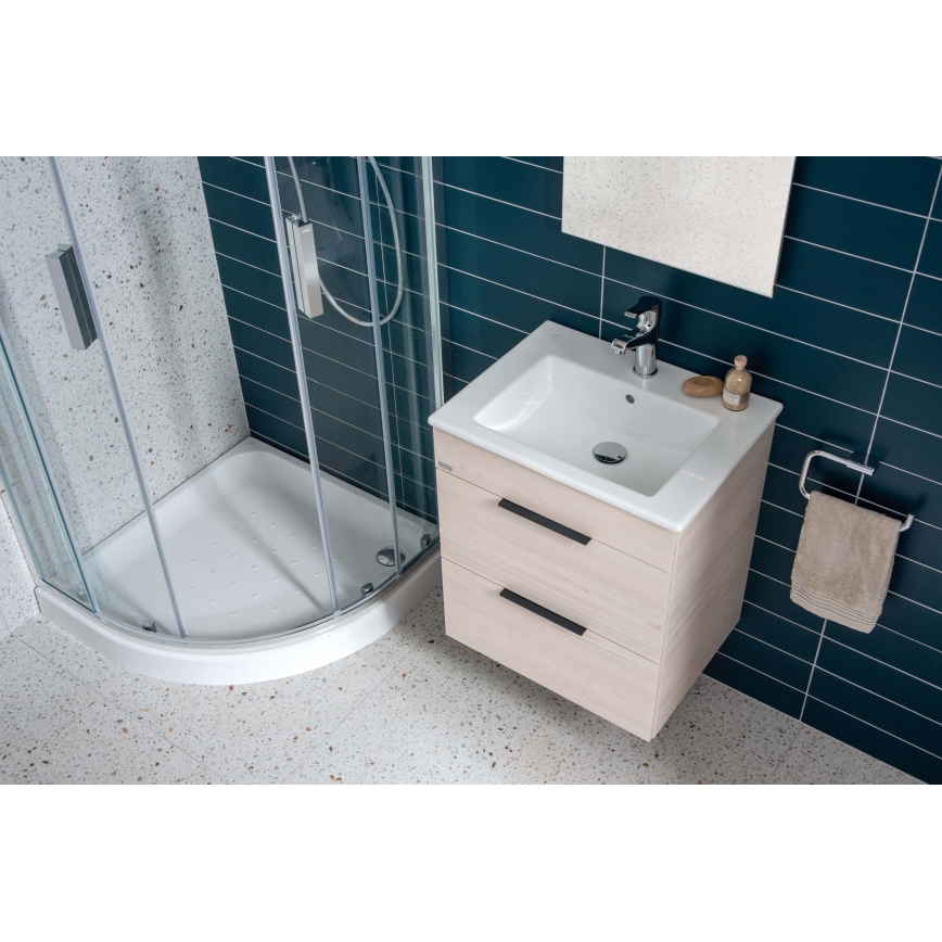 JIKA H4536021765141 - Ντουλάπι μπάνιου με νιπτήρα CUBE 60,7x65 cm σταχύ