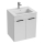 JIKA H4536111763001 - Ντουλάπι μπάνιου με νιπτήρα CUBE 60,7x55 cm λευκό