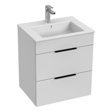 JIKA H4536121763001 - Ντουλάπι μπάνιου με νιπτήρα CUBE 60,7x55 cm λευκό