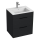 JIKA H4536121763521 - Ντουλάπι μπάνιου με νιπτήρα CUBE 60,7x55 cm μαύρο