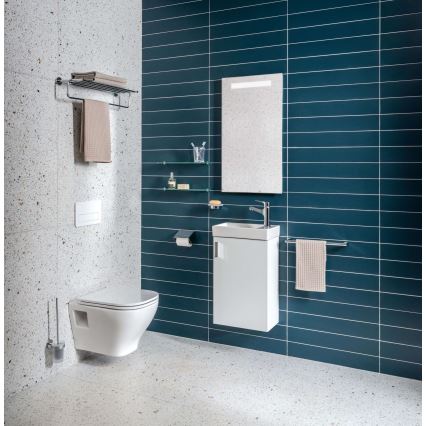 JIKA H45J5111753001 - Ντουλάπι μπάνιου με νιπτήρα PETIT 58,5x38,6 cm λευκό