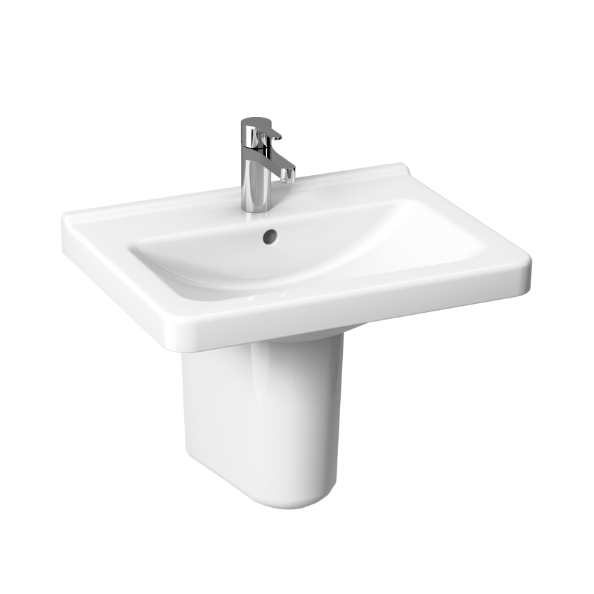 JIKA H8104230001041 - Νιπτήρας κρεμαστός CUBITO 60x45 cm κεραμικός/λευκό