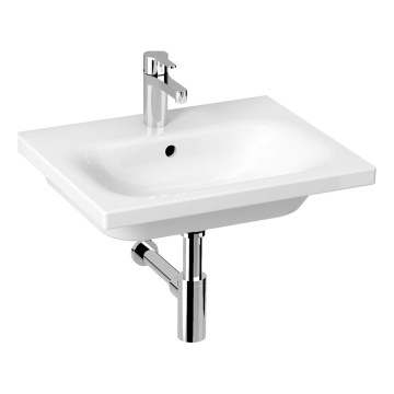 JIKA H8127120001041 - Επιτοίχιος νιπτήρας MIO 55x45 εκ. κεραμικός/λευκός