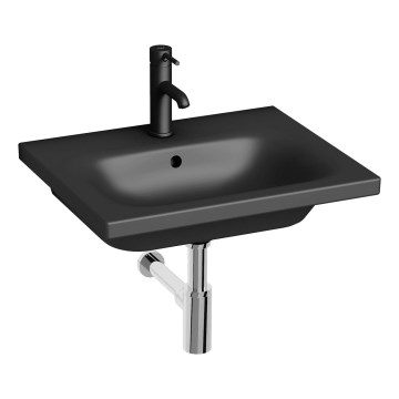 JIKA H8127127161041 - Νιπτήρας κρεμαστός MIO 55x45 cm κεραμικός/ματ μαύρο