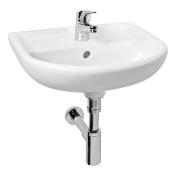 JIKA H8153820001041 - Νιπτήρας κρεμαστός LYRA 45x37 cm κεραμικός/λευκό