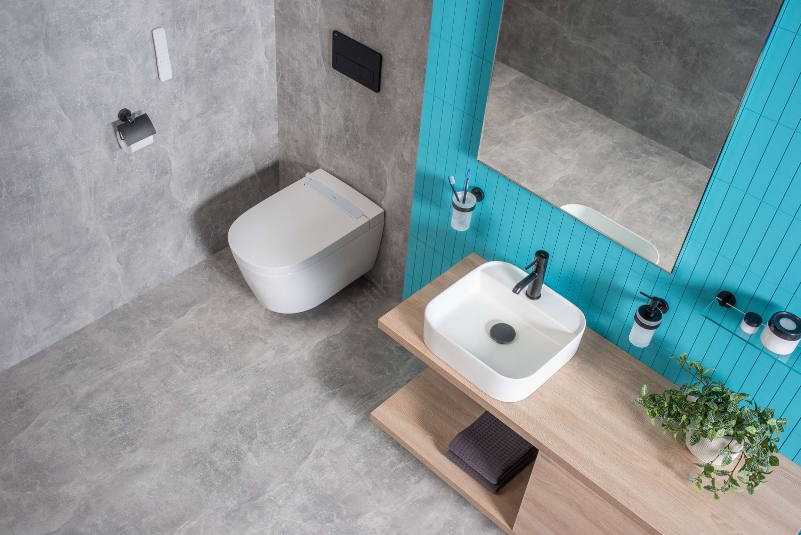 JIKA H8183610001111 - Νιπτήρας ASTRA 40x40 cm κεραμικός/λευκός ...