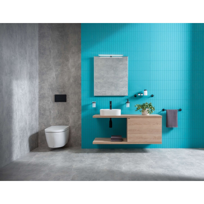 JIKA H8183610001111 - Νιπτήρας επιτραπέζιος ASTRA 40x40 εκ. κεραμικός/λευκός