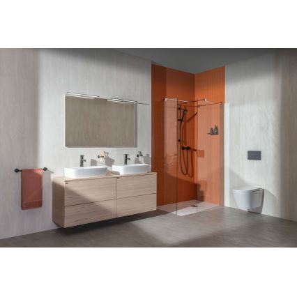 JIKA H8183820001041 - Νιπτήρας επιτραπέζιος LYRA 55x40 εκ. κεραμικός/λευκός