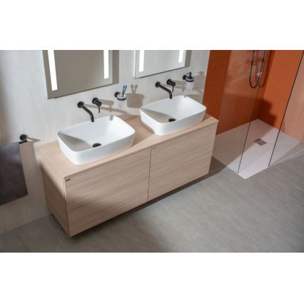 JIKA H8183827571041 - Νιπτήρας μπάνιου LYRA 55x40 cm κεραμικός/λευκό ματ