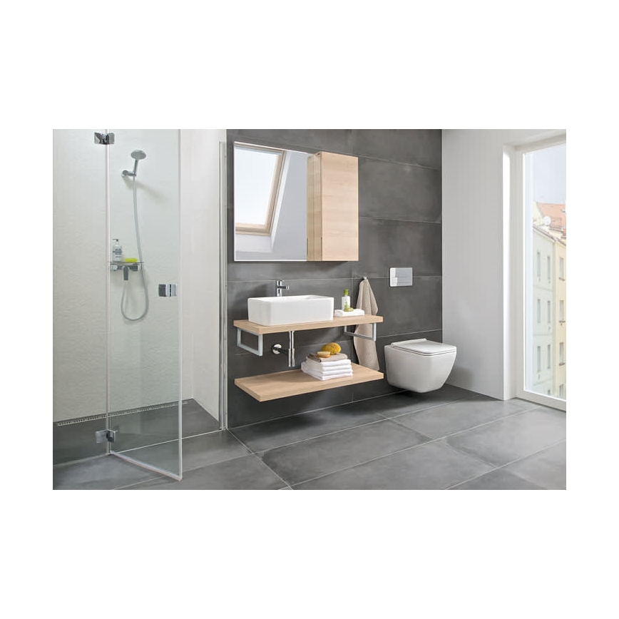JIKA H8184230001121 - Νιπτήρας μπάνιου CUBITO 50x35 cm κεραμικός/λευκό