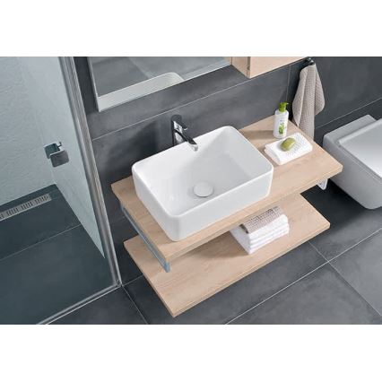 JIKA H8184230001121 - Νιπτήρας μπάνιου CUBITO 50x35 cm κεραμικός/λευκό
