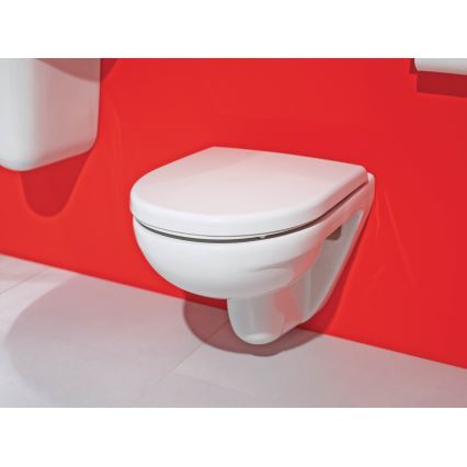 JIKA H8233820000001 - Λεκάνη κρεμαστή LYRA κεραμική/λευκό