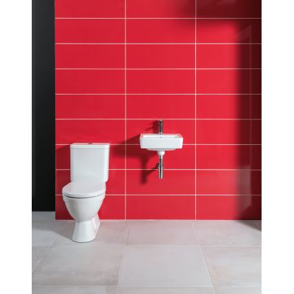 JIKA H8263860002413 - Λεκάνη δαπέδου LYRA κεραμική/λευκό
