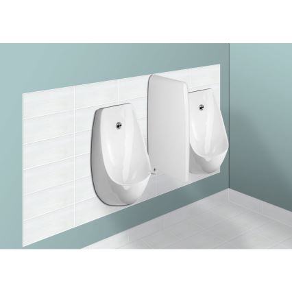 JIKA H8411010004871 - Ουρητήριο με αισθητήρα DOMINO 24V οπίσθια είσοδος, οπίσθια απόρριψη κεραμικός/λευκό