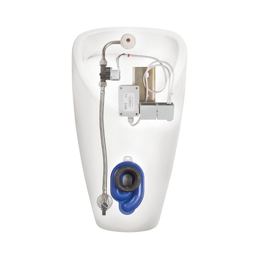 JIKA H8430700004901 - Ουρητήριο με αισθητήρα GOLEM 230V εσωτερική είσοδος, οπίσθια απόρριψη κεραμικός/λευκό