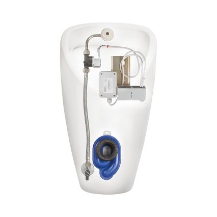 JIKA H8430700004901 - Ουρητήριο με αισθητήρα GOLEM 230V, εσωτερική παροχή, πίσω αποχέτευση, κεραμικό/λευκό