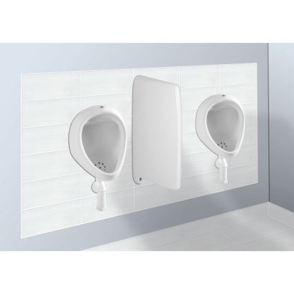 JIKA H8441000004401 - Ουρητήριο KORINT με εξωτερική είσοδο, αποχέτευση στο κάτω μέρος, κεραμικό/λευκό