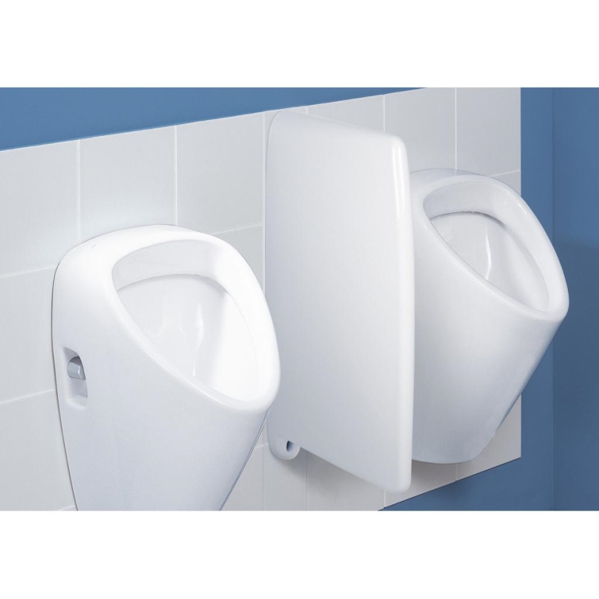 JIKA H8476010000001 - Διαχωριστικό ουρητηρίου SPLIT 66x41 cm κεραμικό/λευκό