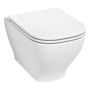 JIKA H8666180000001 - Κρεμαστή λεκάνη WC DEEP, από κεραμικό/λευκή + κάθισμα τουαλέτας SoftClose DEEP, από duroplast/λευκό