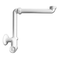 JIKA H8942460000001 - Σιφόν νιπτήρα CUBITO DN40 λευκό