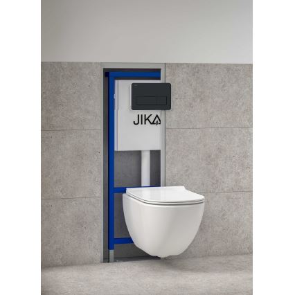 JIKA H8956520000001 -  Σετ λεκάνη κρεμαστή με ενσωματωμένο εντοιχιζόμενο καζανάκι