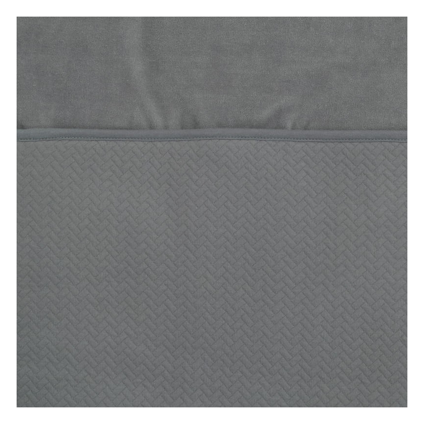 Jollein - Κάθισμα αυτοκινήτου sack fleece BRICK VELVET 42x82 cm Velvet Storm Grey