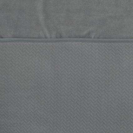 Jollein - Κάθισμα αυτοκινήτου sack fleece BRICK VELVET 42x82 cm Velvet Storm Grey