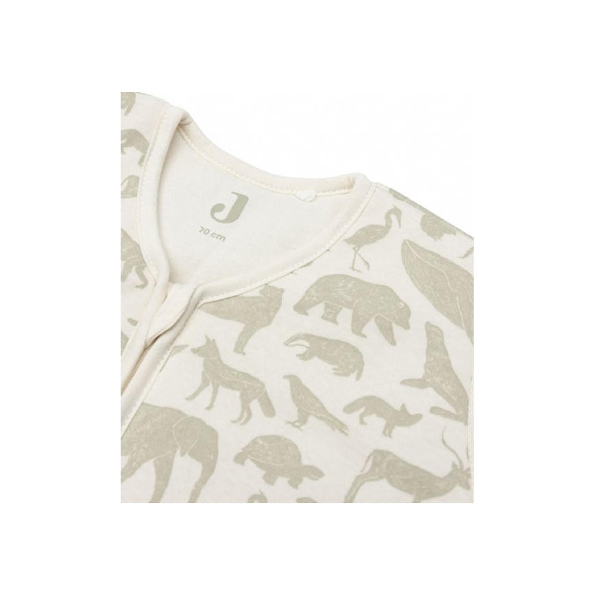 Jollein - Υπνόσακος για μωρά 2σε1 3-9 μηνών 3 TOG Animals Olive Green