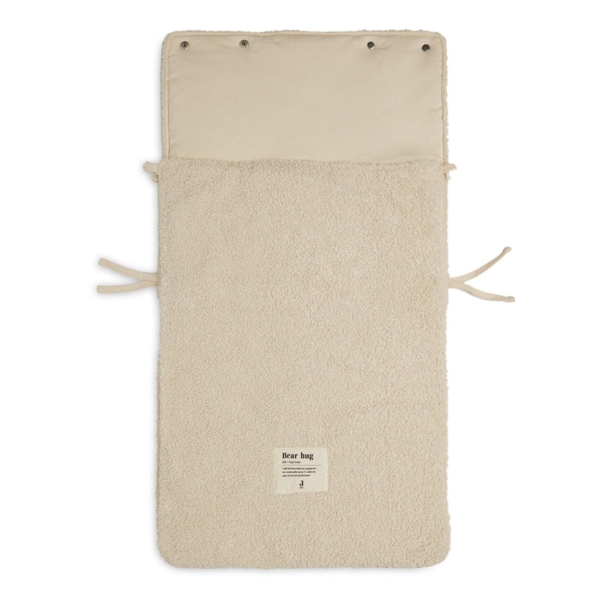 Jollein - Υπνόσακος για κάθισμα αυτοκινήτου  BOUCLE 42x82 cm Boucle Naturel