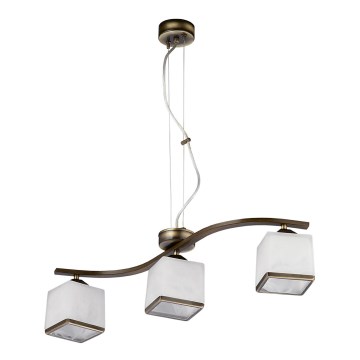 Jupiter 1085 - GA3 - Κρεμαστό πολύφωτο GABI 3xE27/40W/230V