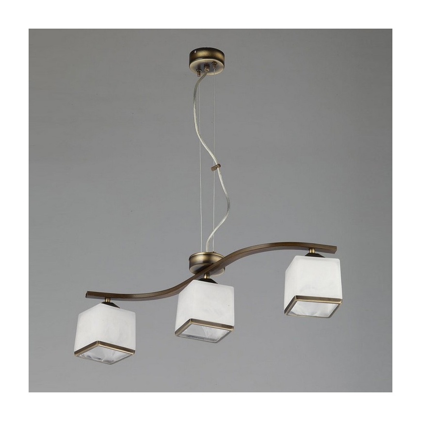 Jupiter 1085 - GA3 - Κρεμαστό πολύφωτο GABI 3xE27/40W/230V