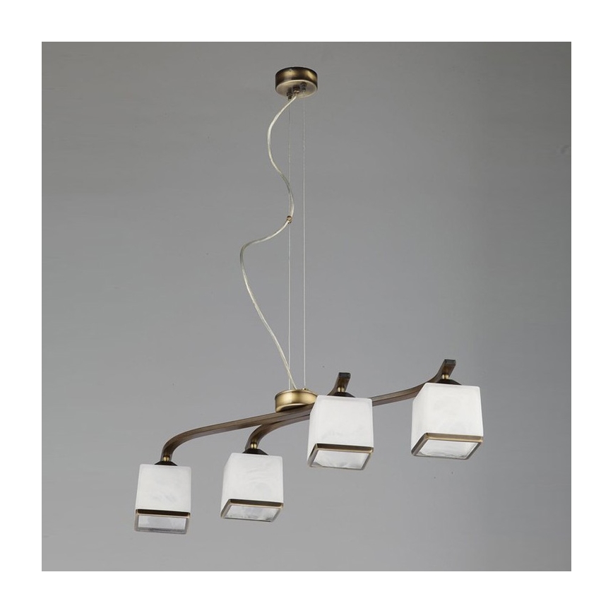 Jupiter 1086 - GA4 - Κρεμαστό πολύφωτο GABI 4xE27/40W/230V