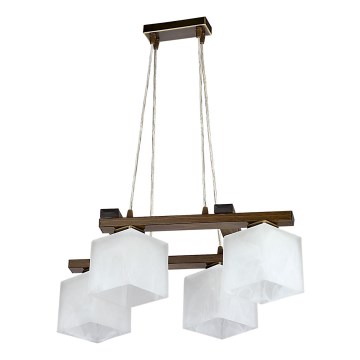 Jupiter 1094 - PO 4 p - Κρεμαστό πολύφωτο POLA 4xE27/60W/230V