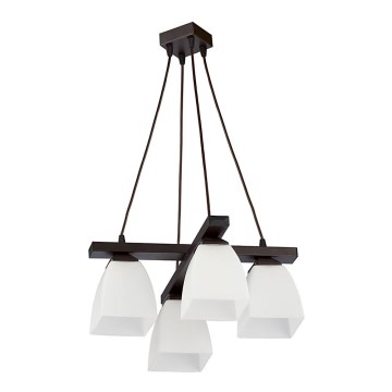 Jupiter 1112 - AB4 - Κρεμαστό πολύφωτο ALBA 4xE27/60W/230V