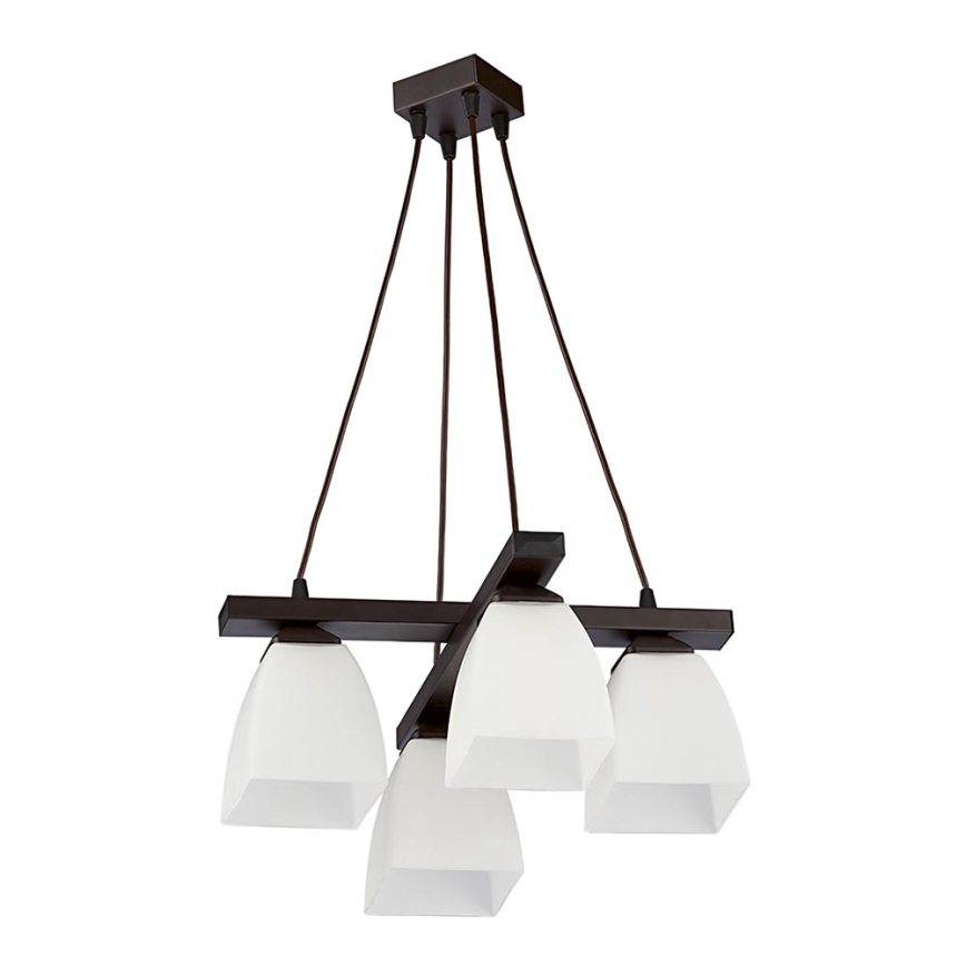 Jupiter 1112 - AB4 - Κρεμαστό πολύφωτο ALBA 4xE27/60W/230V