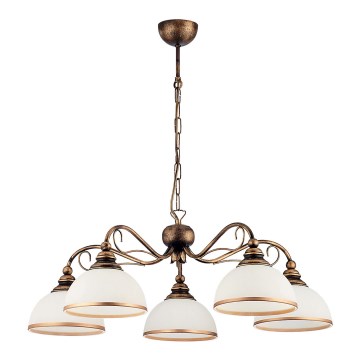 Jupiter 1177 - XS 5 - Κρεμαστό φωτιστικό XSARA 5xE27/60W/230V