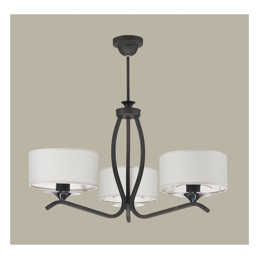 JUPITER 1278-KS3G - Πολύφωτο KASZMIR 3xE27/60W