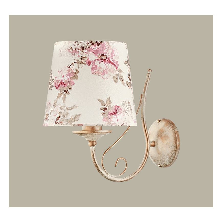 JUPITER 1285-SAK - Φωτιστικό τοίχου SARA 1xE27/60W