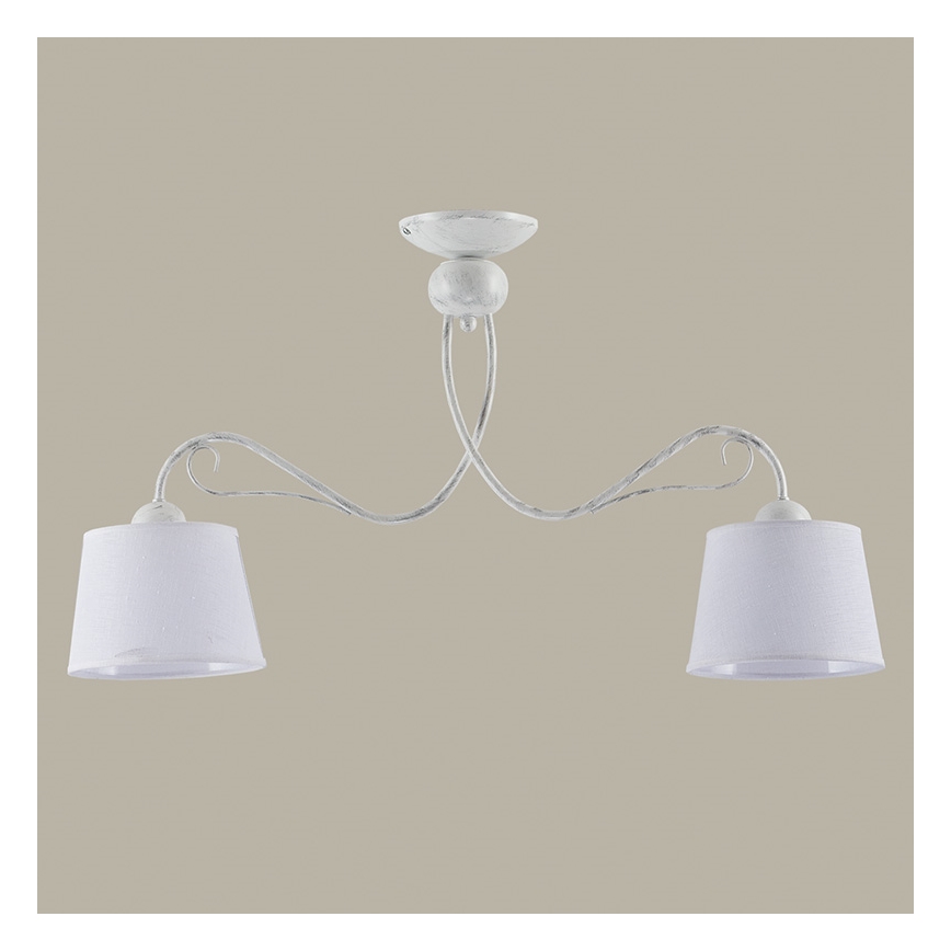 Jupiter 1348 - KM 2 PB - Φως οροφής KAMELIA 2xE27/60W/230V