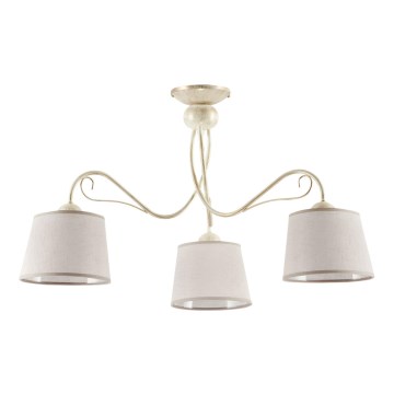 Jupiter 1357 - KM 3 PE - Οροφιαίο φωτιστικό KAMELIA 3xE27/60W/230V