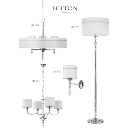 Jupiter 1427 - Φως τοίχου HILTON 1xE27/60W/230V