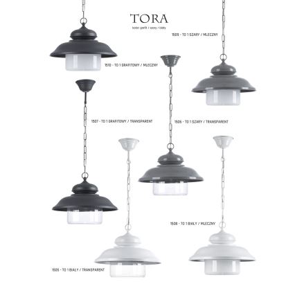 Jupiter 1505 - Πολύφωτο σε αλυσίδα TORA 1xE27/60W/230V