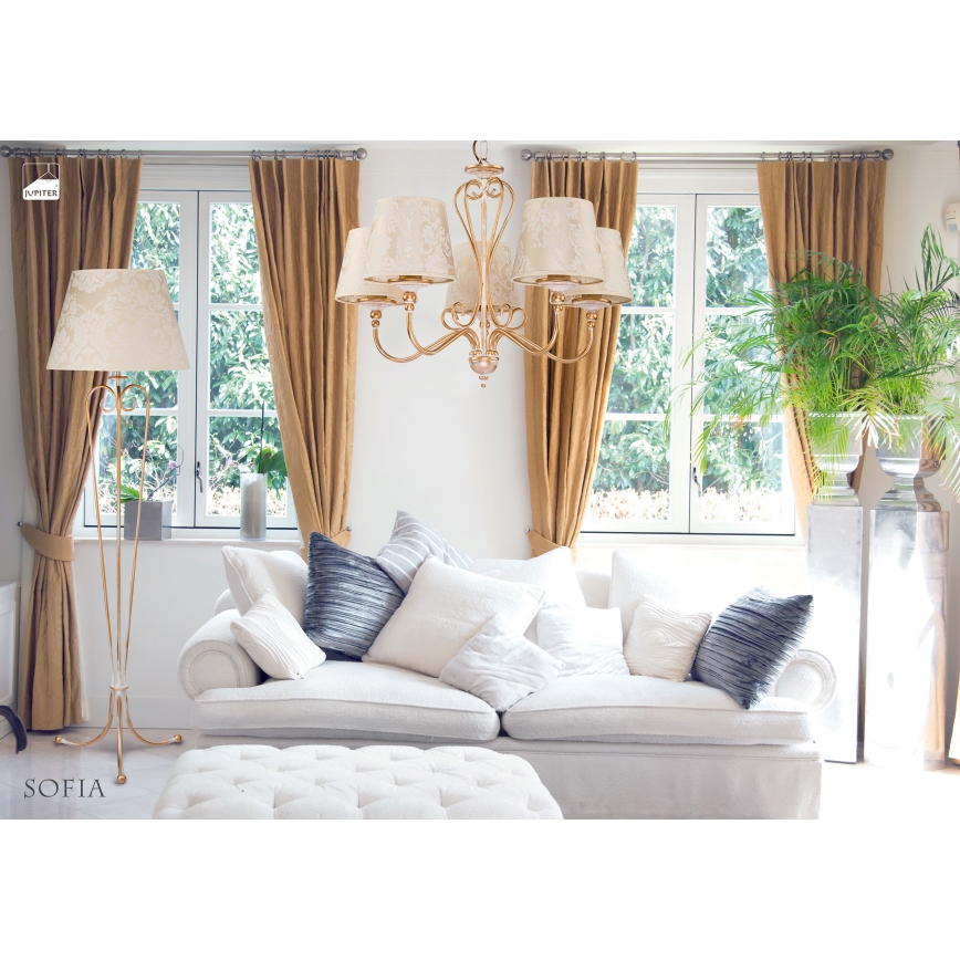 Jupiter 1595 - SI P EC - Επιδαπέδια λάμπα SOFIA E27/60W