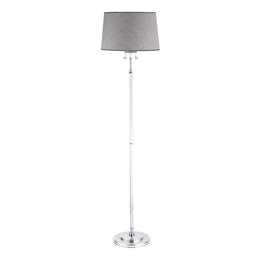 Jupiter 1609 - EG P CH - Επιδαπέδια κρυστάλλινη λάμπα EGIDA 3xE27/60W/230V